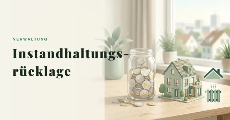 Instandhaltungsrücklage als Vermieter 2026: Richtwert & Steuer - Ratgeber für Vermieter | vermieter1.de