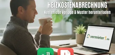 Heizkostenabrechnung Vorlage: Kostenloses Excel-Muster für Vermieter (2026) - Ratgeber für Vermieter | vermieter1.de