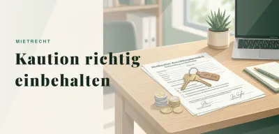 Kautionsabrechnung erstellen & Kaution einbehalten 2026 - Ratgeber für Vermieter | vermieter1.de