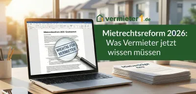 Mietrechtsreform 2026: Was Vermieter jetzt wissen müssen - Ratgeber für Vermieter | vermieter1.de
