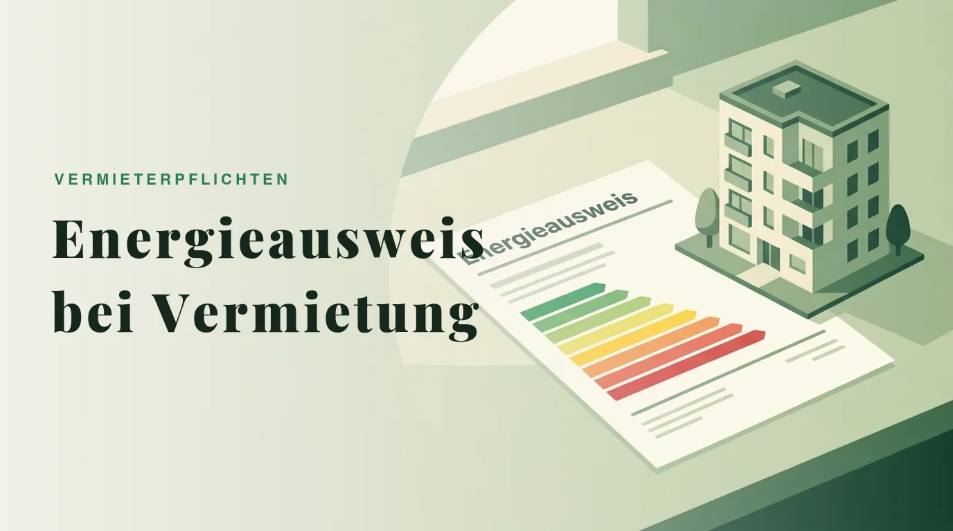 Energieausweis bei Neuvermietung 2026: Pflichten & Bußgeld - Ratgeber für Vermieter | vermieter1.de