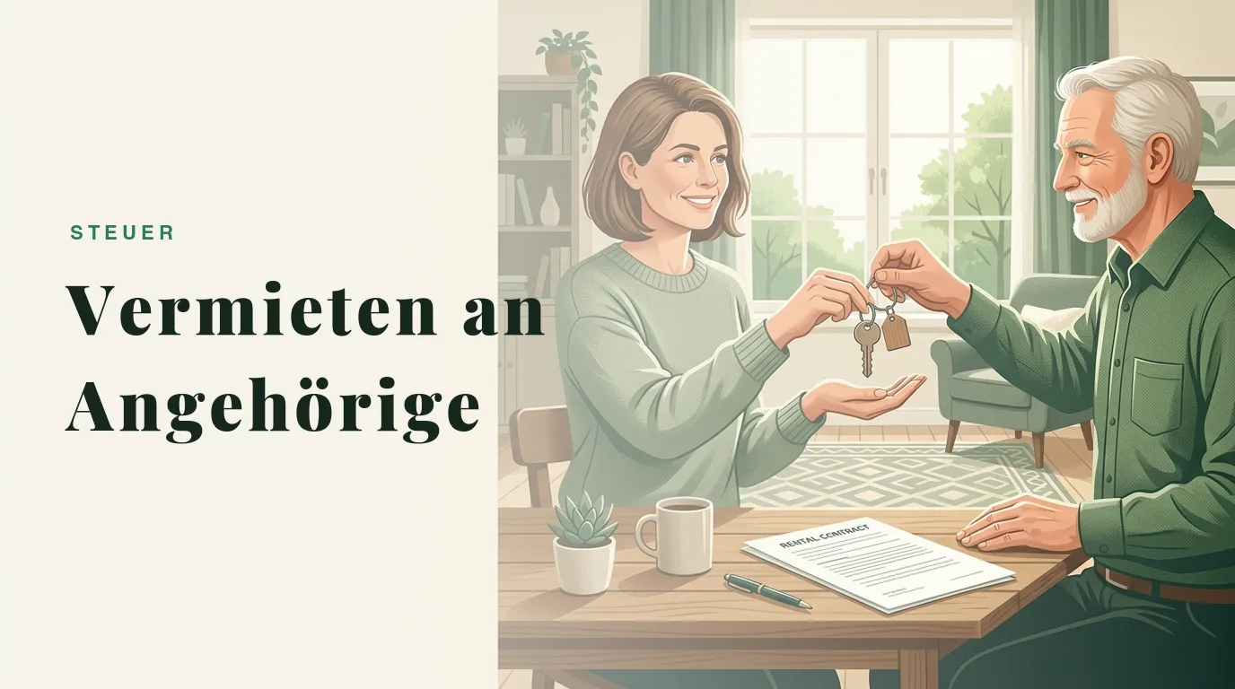 Vermietung an Angehörige: 66-%-Regel richtig nutzen 2026 - Ratgeber für Vermieter | vermieter1.de